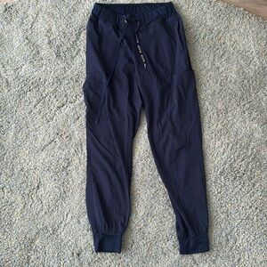 Med Couture Jogger Scrub Pants | Navy Blue | S |